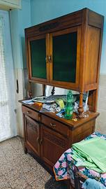 credenza in noce primi '900