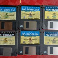 Guida vintage uso computer su floppy disk