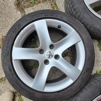 Treno gomme e cerchi in lega per Peugeot 308