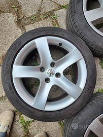 Treno gomme e cerchi in lega per Peugeot 308