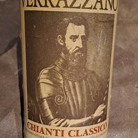 Bottiglia di vino Chianti classico  1987