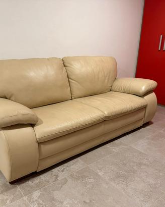 Divano in pelle 200x90cm