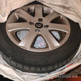 cerchi in lega R16 con gomme Hankook