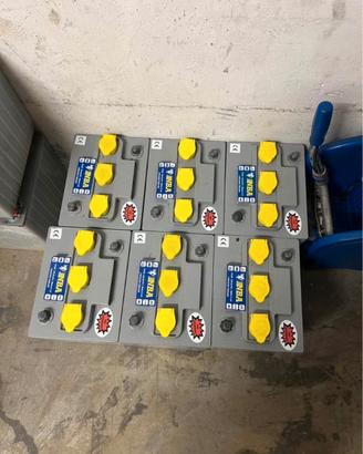 Batteria tubolari corazzate da trazione