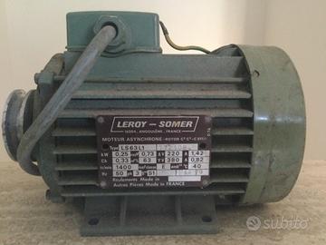 Motore Elettrico Industriale Leroy Somer LS63L1