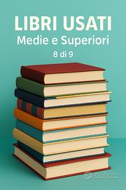 (8 di 9) Libri scolastici usati Medie e Superiori