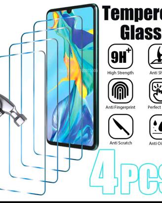 4 vetri temperati  per Huawei P40 Lite 5g
