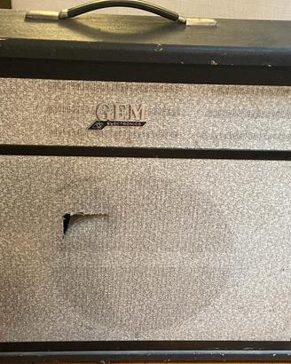 Amplificatore valvolare Gem vintage