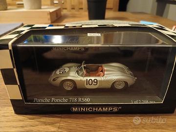 porsche 718 RS60 1/43 minichamps post 550 spyder