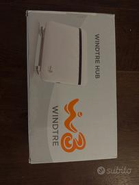 Modem Router WINDTRE HUB - Fibra e ADSL - nuovo
