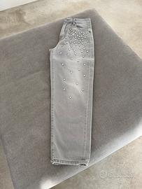 Jeans Pinko con cristalli