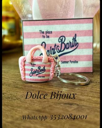 Bomboniere segnaposto borse portachiavi.saintbarth