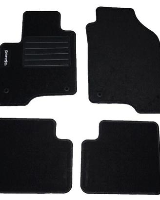Tappeti Fiat Panda 2012 in moquette con logo cucit