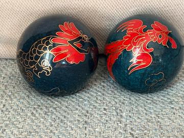 Sfere cinesi cloisonnè