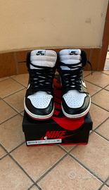 Jordan 1  Retro High Satin Black Toe