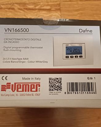 TERMOSTATO VEMER VN166500