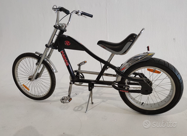 Bicicletta Chopper Stile Harley-Davidson Black