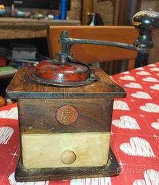 macinacaffè e mortaio vintage 