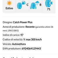 Gomme Auto Lanvigator 245/40 R18 97Y Catch Power P
