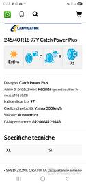 Gomme Auto Lanvigator 245/40 R18 97Y Catch Power P
