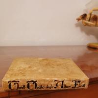 libro del '600 agricoltura frutticoltura pergamena