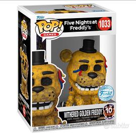 Funko Pop n.1033 Withered Golden Freddy 