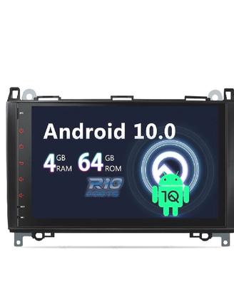 RADIO GPS ANDROID 14 PER MERCEDES CLASSE A B VITO 