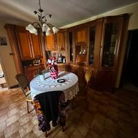 Set completo sala pranzo vintage in legno