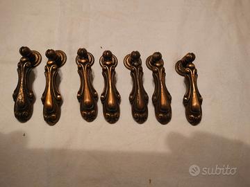 maniglie ottone vintag