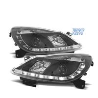 FARI OPEL CORSA D 06-10 LUCE DIURNA FONDO NERO