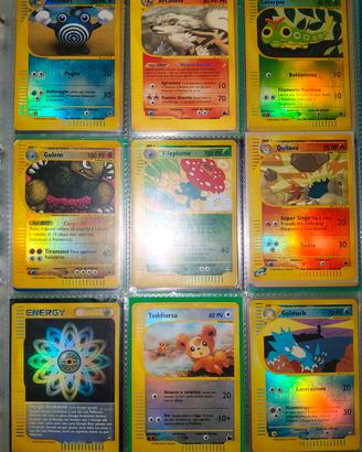 Carte Pokemon Expedition, Aquapolis e varie