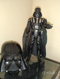 Action figure Dart Vader + maschera con elastico