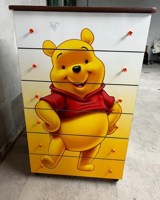 Settimino con stampa Winnie the Pooh