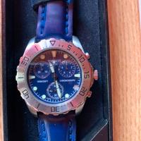 Orologio cronografo in acciaio Tissot  100 m