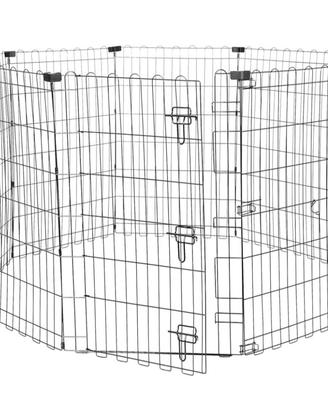 RECINTO PER CANI RIPIEGABILE CON CANCELLETTO