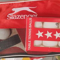 Kit racchette ping pong Slazenger e custodia 