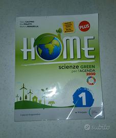 Libro Home Plus 1 Scienze Green di prima media