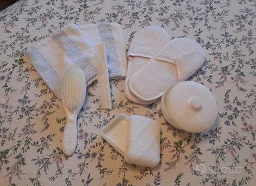 Set 7 pezzi in Spugna Vintage 