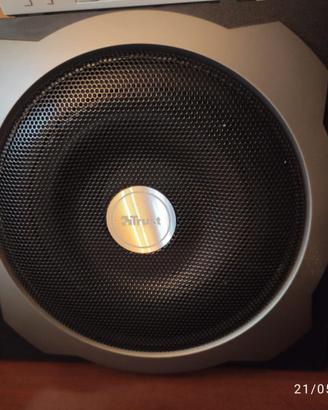 Sistema audio Trust, casse altoparlanti