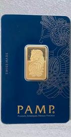 Lingotto oro pump originale 10g