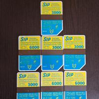 Schede telefoniche anni 80