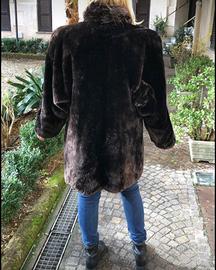 Cappotto di pelliccia in castorino