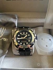 Orologio cronografo SEA GOLD BLACKSTORM- NUOVO