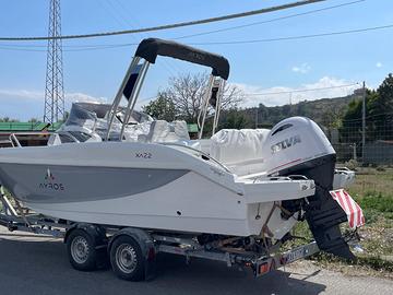 Ayros xa22 usata con motore honda bf 200