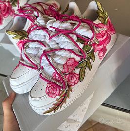 Nike Air force 1 Custom Rosa Floreali - Su ordinaz