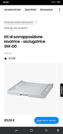 Kit sorapposizione lavatrice asciugatrice
