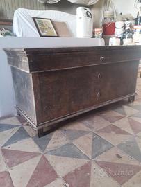 cassapanca pezzo antiquariato anni 30