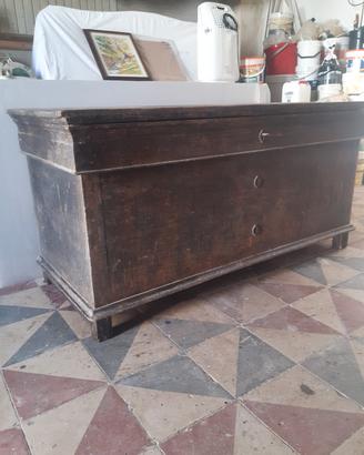 cassapanca pezzo antiquariato anni 30