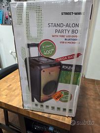 Cassa Portatile Ibiza STREET-WAVE 8" 400W NUOVA co
