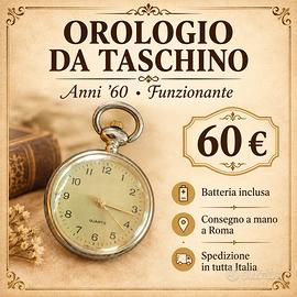 Orologio anni 60 